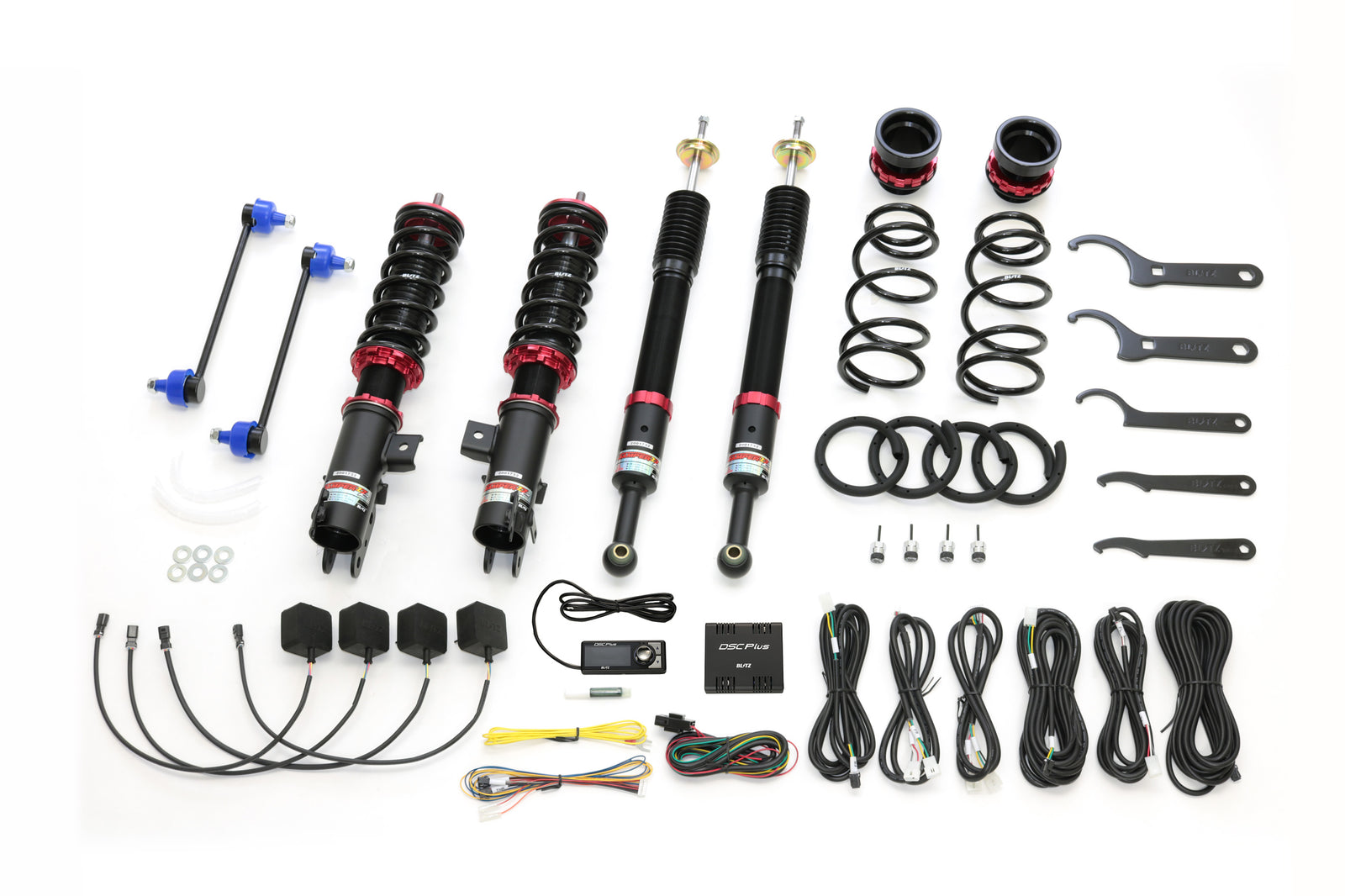BLITZ ZZ-R DSC PLUS COILOVER SUSPENSION SET FOR DAIHATSU TANTO LA650S KF(TURBO NA) 98537