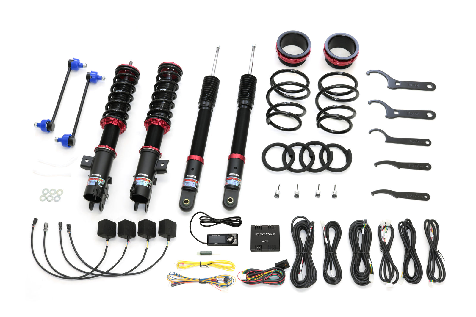 BLITZ ZZ-R DSC PLUS COILOVER SUSPENSION SET FOR DAIHATSU TANTO LA660S KF(TURBO NA) 98538