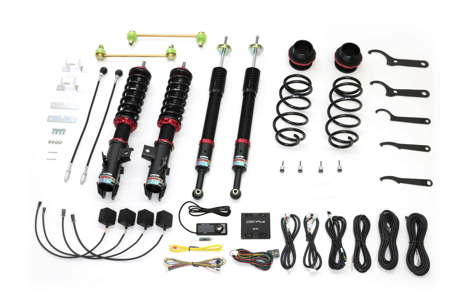 BLITZ ZZ-R DSC PLUS COILOVER SUSPENSION SET FOR TOYOTA AQUA MXPK11 M15A-1NM 98551