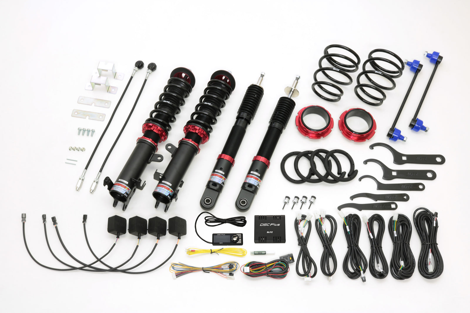 BLITZ ZZ-R DSC PLUS COILOVER SUSPENSION SET FOR MAZDA FLAIR CROSSOVER MS52S R06A (TURBO) R06D (NA) 98555