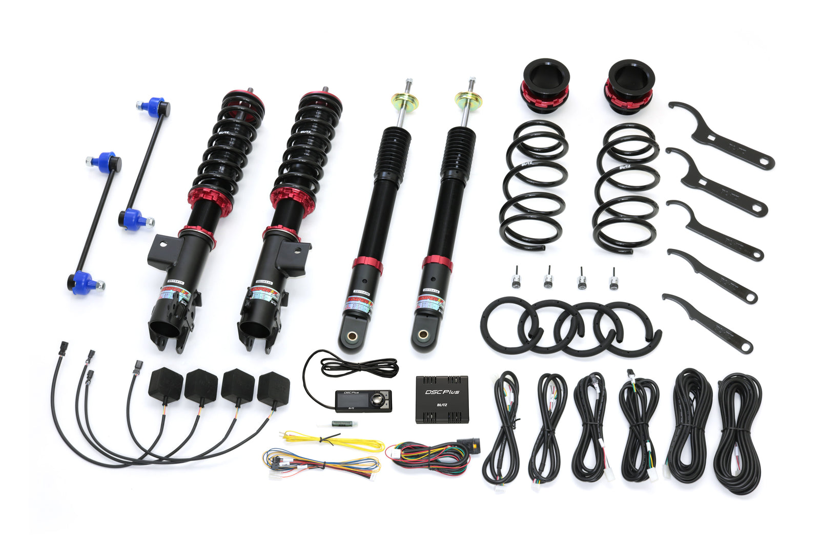 BLITZ ZZ-R DSC PLUS COILOVER SUSPENSION SET FOR DAIHATSU ROCKY A201S WA-VE 98559