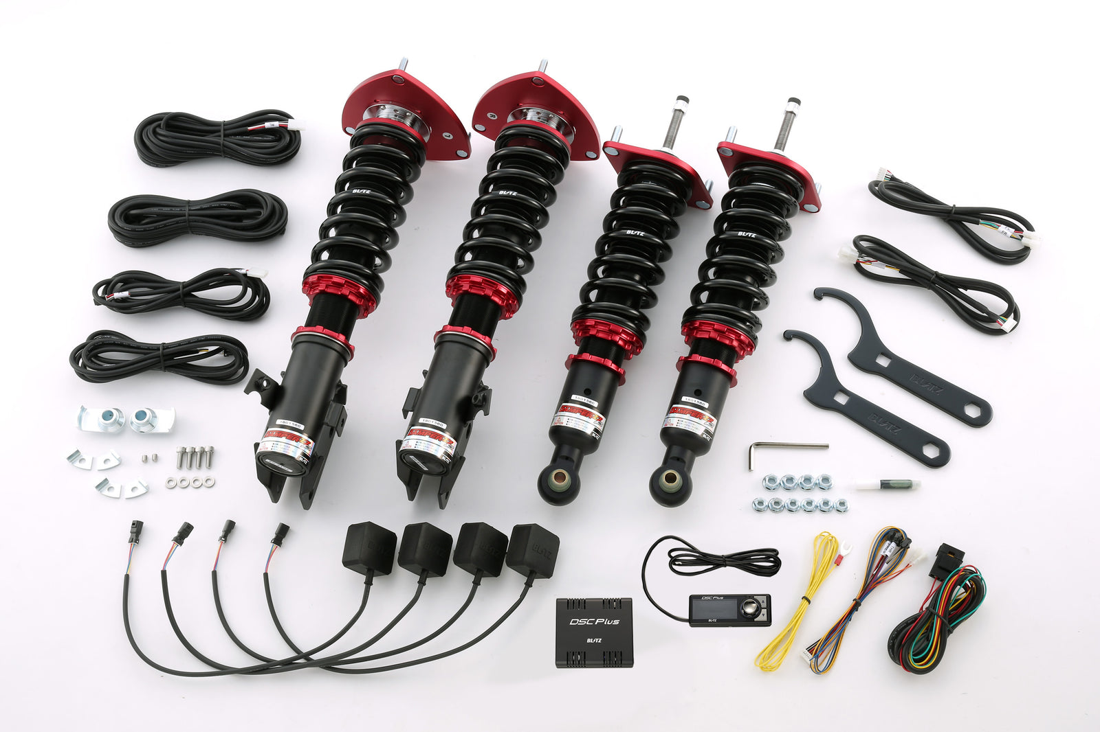 BLITZ ZZ-R DSC PLUS COILOVER SUSPENSION SET FOR SUBARU IMPREZA GVF EJ25 98770