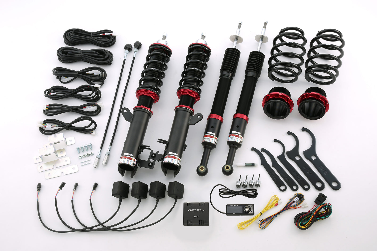 BLITZ ZZ-R DSC PLUS COILOVER SUSPENSION SET FOR HONDA FIT HYBRID GP1 LDA-MF6 98774