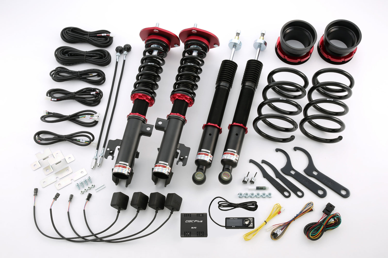 BLITZ ZZ-R DSC PLUS COILOVER SUSPENSION SET FOR TOYOTA ALPHARD ANH10W MNH10W 2AZ-FE 1MZ-FE 98790