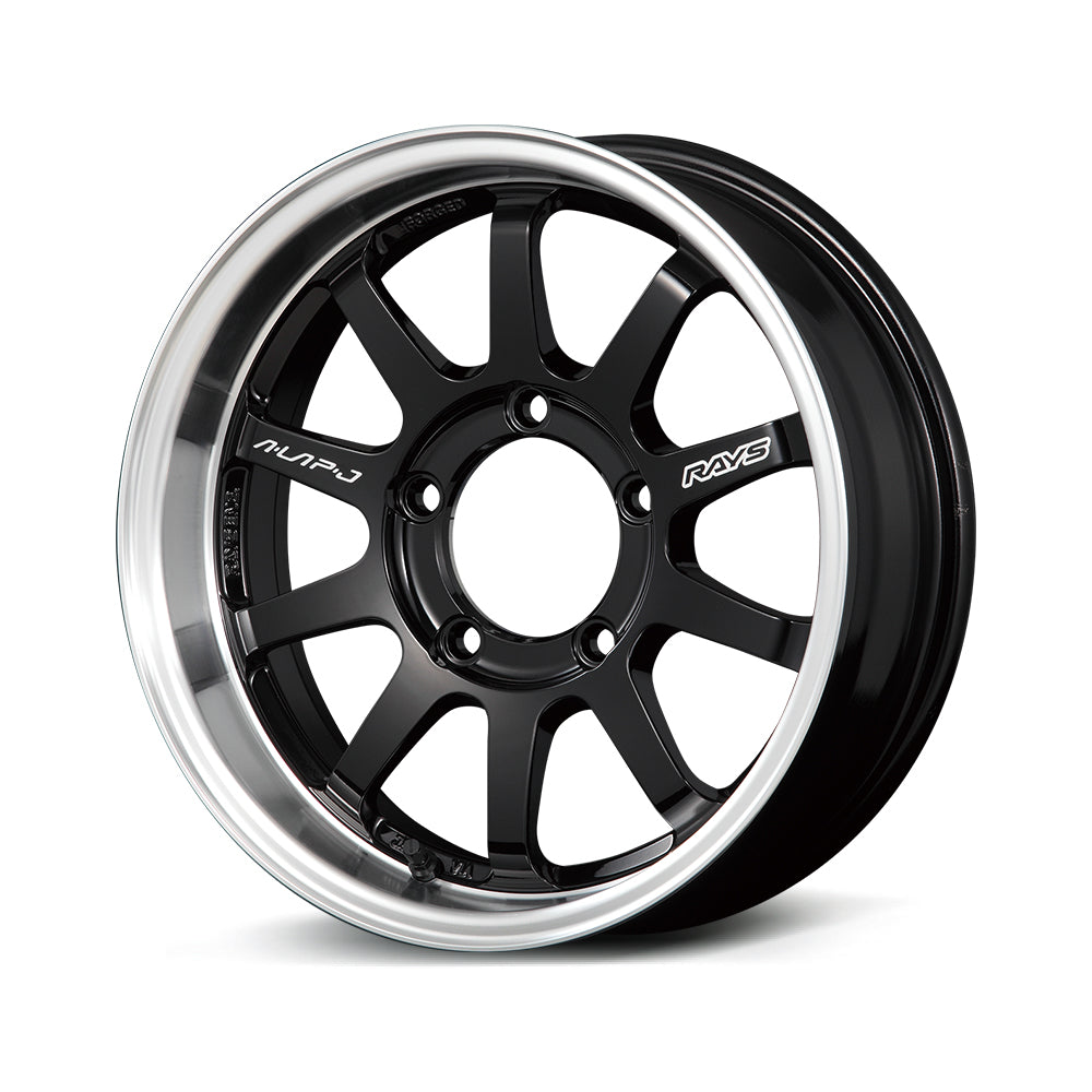 RAYS A-LAP A-LAP-J 16X5.5J +0 5X139.7 BLACK RIM DC(BD) 10026550015BD