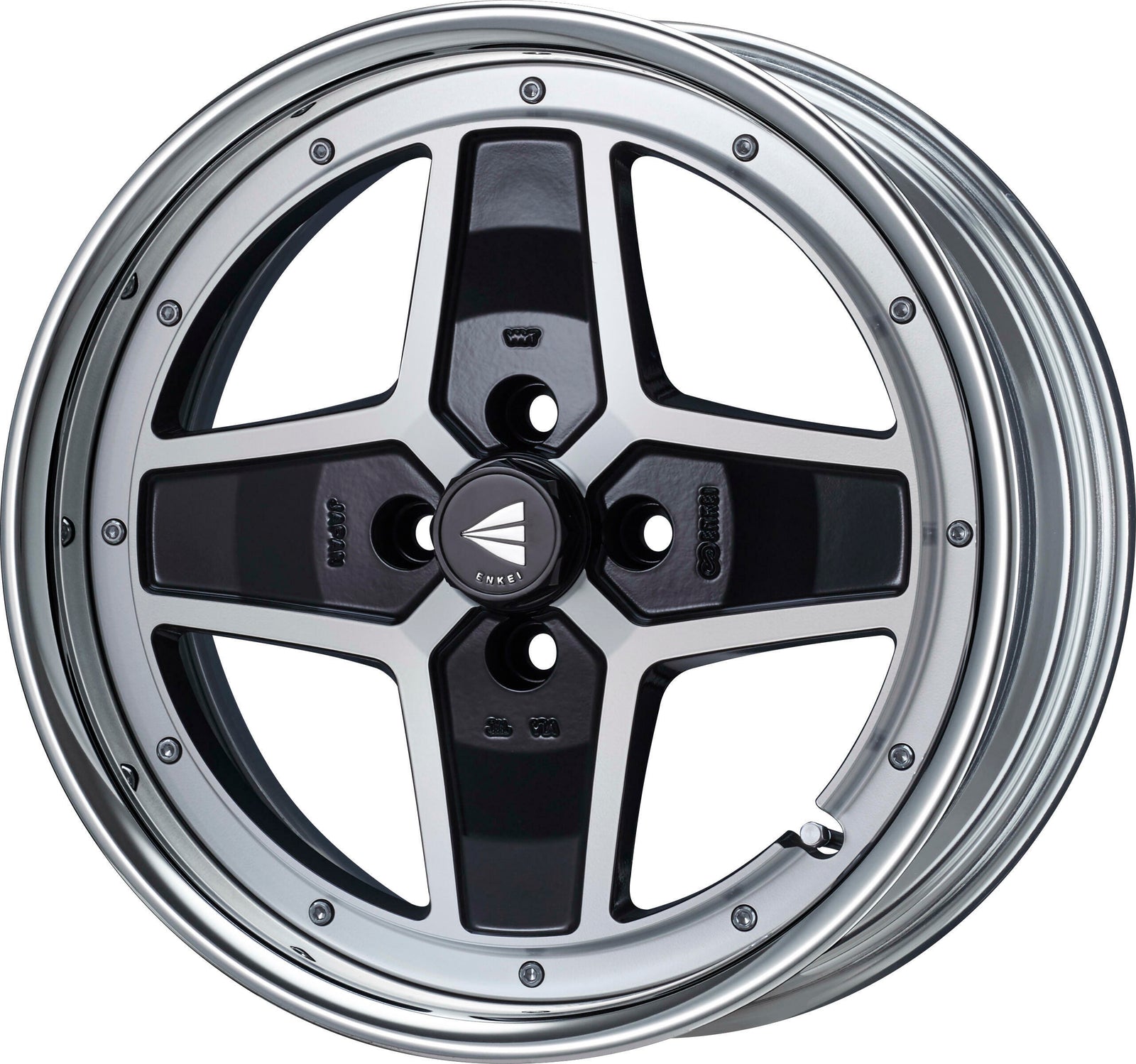 ENKEI ENKEI NEO CLASSIC APACHE2 NEO LO DISK 16X5J 100X4 45 MACHINING BLACK ENKEI-01342