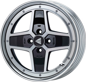 ENKEI ENKEI NEO CLASSIC APACHE2 NEO LO DISK 16X6.5J 100X4 45~30 MACHINING BLACK ENKEI-01345