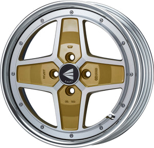 ENKEI ENKEI NEO CLASSIC APACHE2 NEO LO DISK 16X5J 100X4 45 MACHINING GOLD ENKEI-01336