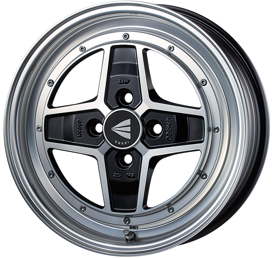 ENKEI ENKEI NEO CLASSIC APACHE2 NEO 15X5J 100X4 45 MACHINING BLACK ENK