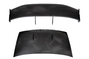 AUTOBACS ASM YOKOHAMA ASM I.S.DESIGN REAR WING GT-09 DRY CARBON TRUNK SET FOR HONDA S2000 AP1 100 110 120 130 200 AP2 100 110 ASM-AP121071
