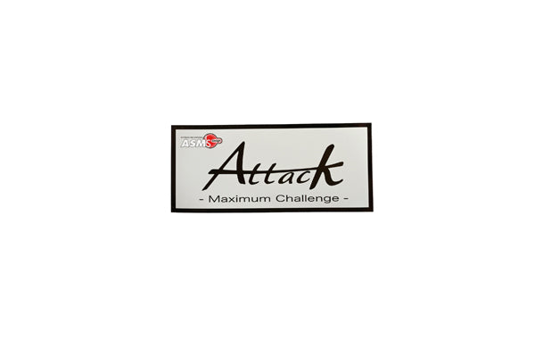 AUTOBACS ASM YOKOHAMA ASM ATTACK STICKER ASM-G-0056
