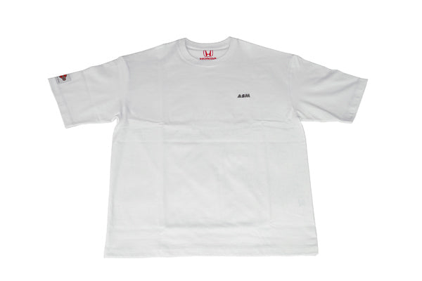 AUTOBACS ASM YOKOHAMA ASM 2000 T-SHIRT HONDA OLP WHITE MEDIUM ASM-G-0060-WHITE-M