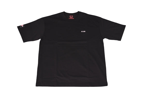 AUTOBACS ASM YOKOHAMA ASM 2000 T-SHIRT HONDA OLP BLACK XLARGE ASM-G-0061-BLACK-XL