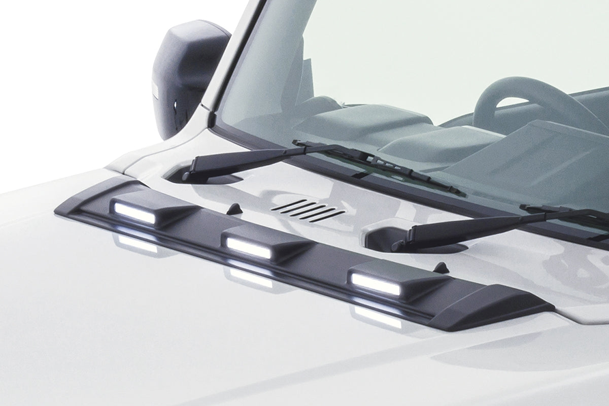 JAOS BONNET DEFLECTOR UNPAINTED FOR SUZUKI JIMNY NOMADE JC74 B036513NP
