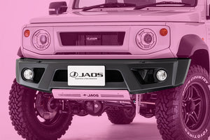 JAOS FRONT SPORTS COWL PAINTED MATTE BLACK FOR SUZUKI JIMNY NOMADE JC74 B040518MB