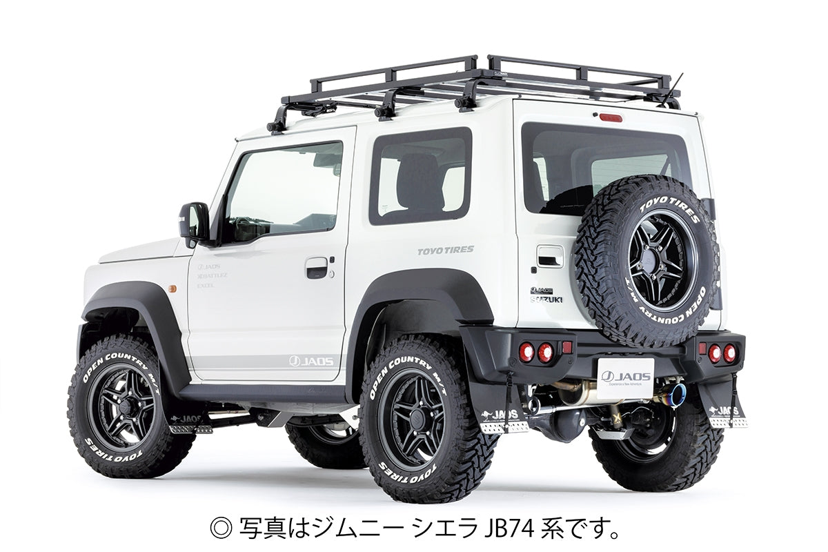 JAOS REAR SPORTS COWL FOR TYPE-5 PAINTED MATTE BLACK FOR SUZUKI JIMNY JB64 (TYPE-5) B042515MB