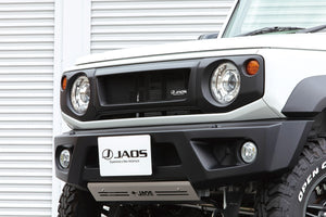 JAOS FRONT GRILLE PAINTED MATTE BLACK FOR SUZUKI JIMNY NOMADE JC74 B061513MB