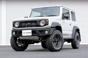 JAOS FRONT GRILLE PAINTED TOUGH BLACK FOR SUZUKI JIMNY NOMADE JC74 B061513TB