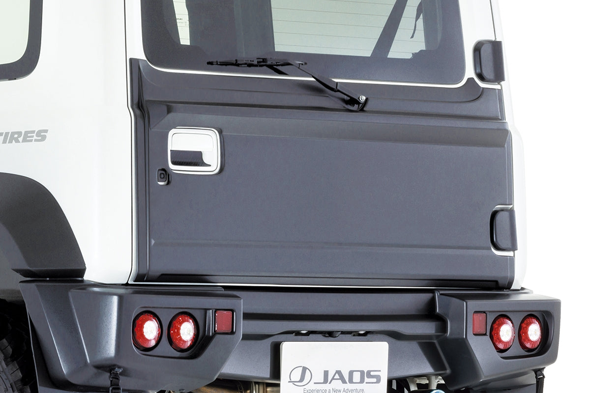 JAOS REAR HATCH GATE PANEL PAINTED MATTE BLACK FOR SUZUKI JIMNY NOMADE JC74 B097513MB