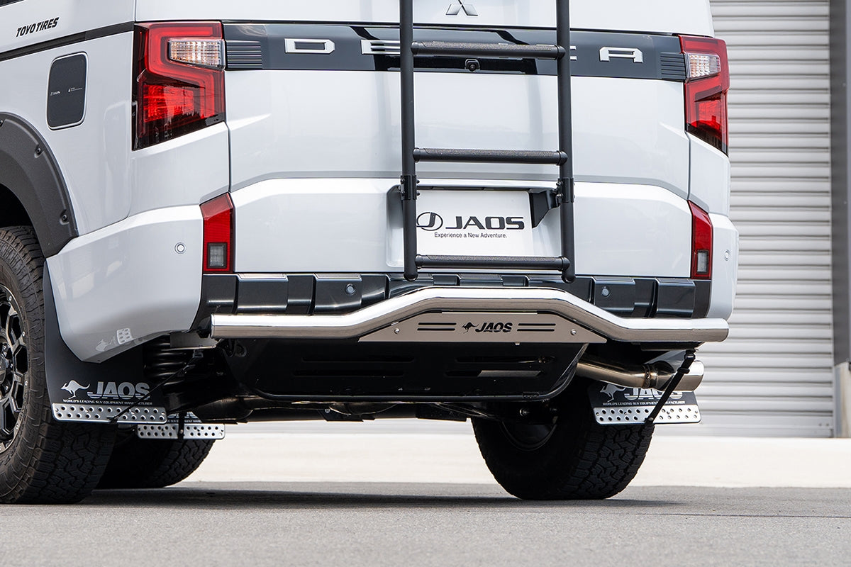 JAOS REAR SKID BAR POLISH BAR / BLAST PLATE FOR MITSUBISHI DELICA D:5 (26+) B154307A