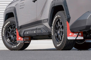 JAOS MUDGUARD III FRONT SET RED FOR TOYOTA RAV4 60 ADVENTURE B621127F