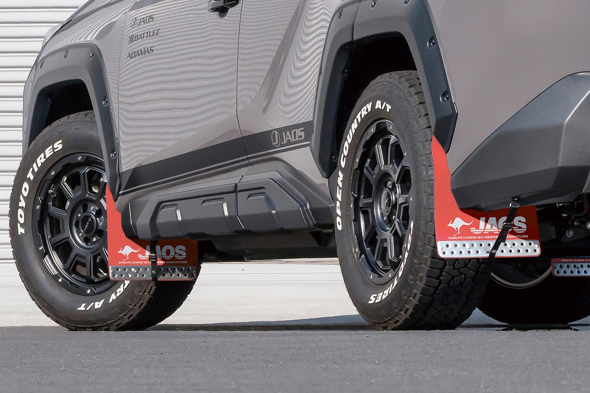 JAOS MUDGUARD III REAR SET RED FOR TOYOTA RAV4 60 ADVENTURE B621127R