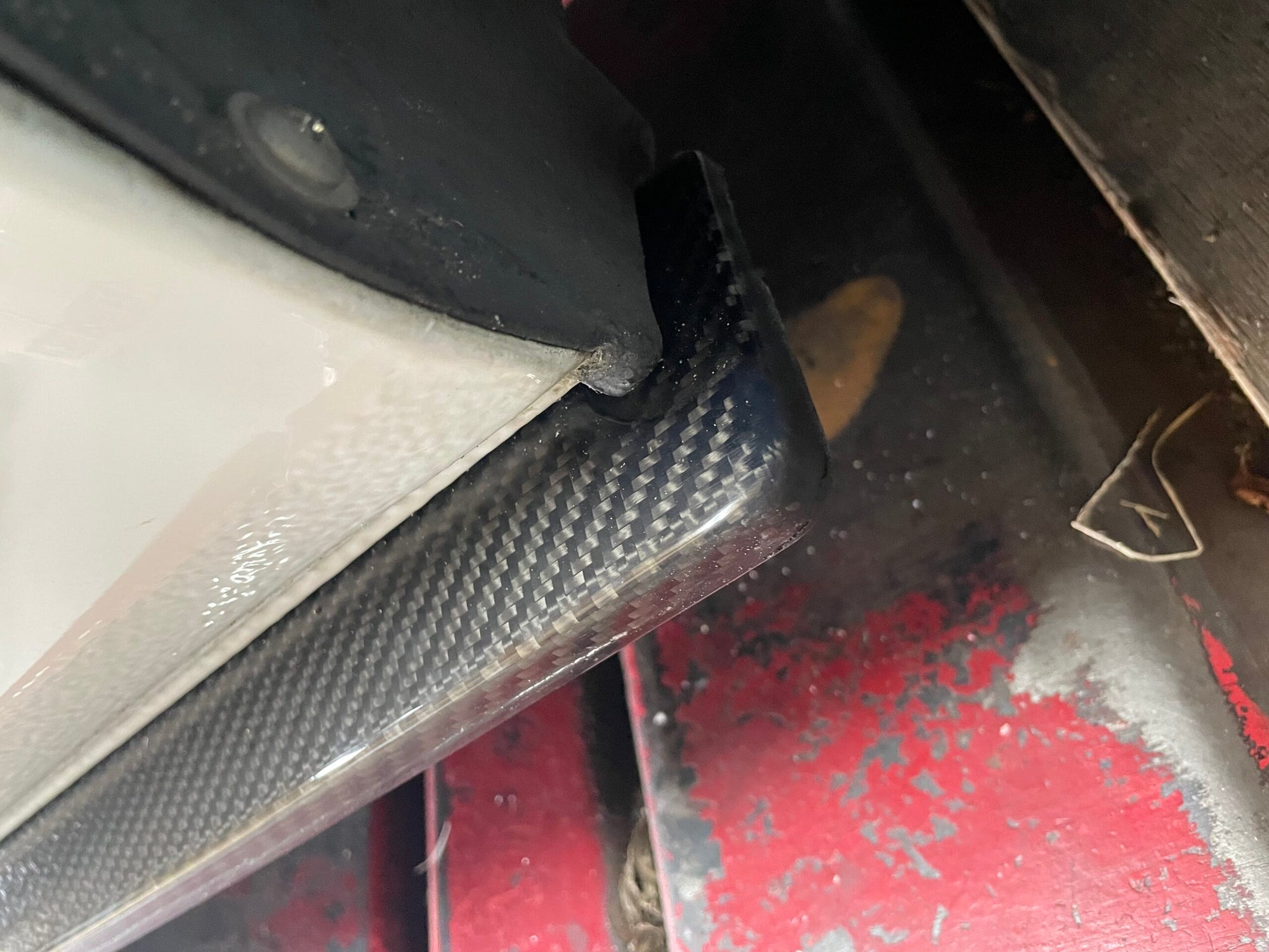 CAR GARAGE AMIS SIDE STEP CARBON STRAKE COMPATIBLE TYPE FOR HONDA S200