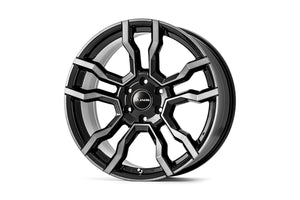 JAOS BACCHUS CM-11 22X10.0J +58 6H139.7 SMOKE POLISHED BLACK WHEEL FOR TOYOTA LAND CRUISER 250 TRJ250W GDJ250W B882201SPB