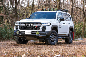 JAOS TRIBE 18X8.5J +55 6H139.7 MATTE GUNMETAL WHEEL FOR TOYOTA LAND CRUISER 250 TRJ250W GDJ250W B949885MGM