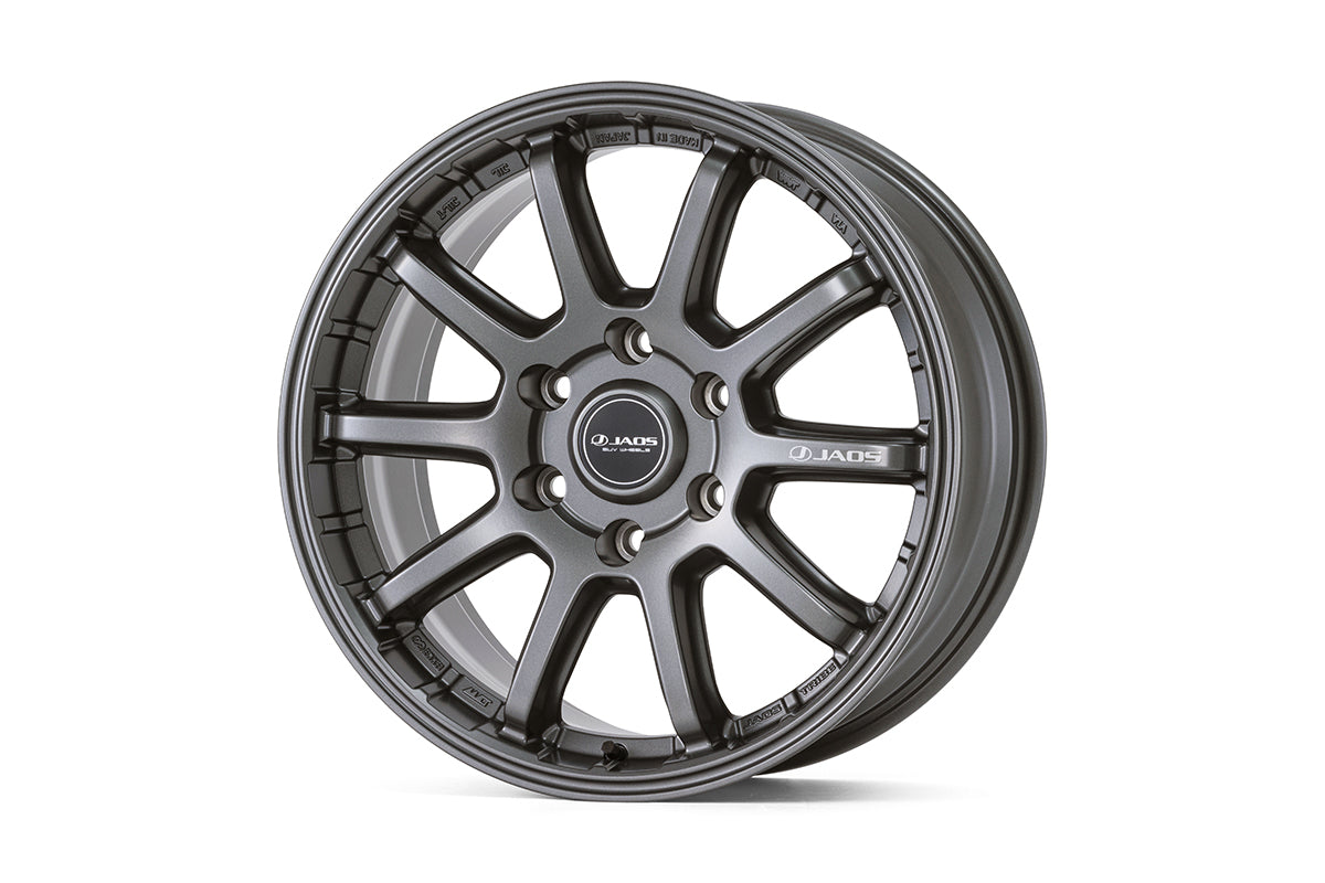 JAOS TRIBE CROSS 18X8.5J +55 6H139.7 MATTE GUNMETAL WHEEL FOR TOYOTA LAND CRUISER 250 TRJ250W GDJ250W B952885MGM