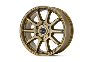 JAOS TRIBE CROSS 18X8.5J +55 6H139.7 TITANIUM GOLD WHEEL FOR TOYOTA LAND CRUISER 250 TRJ250W GDJ250W B952885TGD