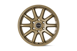 JAOS TRIBE CROSS 18X8.5J +55 6H139.7 TITANIUM GOLD WHEEL FOR TOYOTA LAND CRUISER 250 TRJ250W GDJ250W B952885TGD