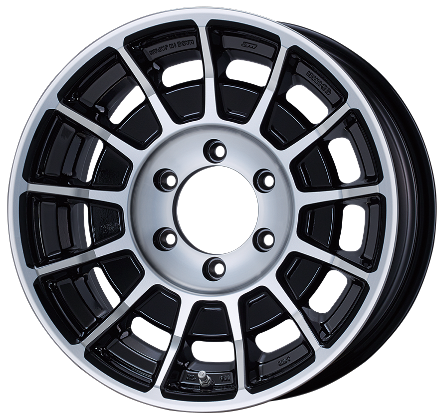 ENKEI ALLROAD BAJA 17X8J 139.7X6 20 MACHINING BLACK ENKEI-01545