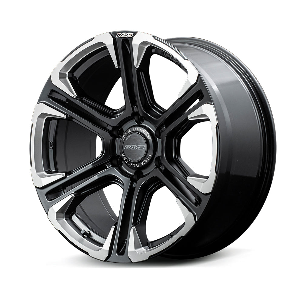 RAYS TEAM DAYTONA BB06S 6H MODEL 20X9J +18 6X139.7 SEMI-GLOSS BLACK + HYBRID MACHINING (BBF) 38050901816BBF