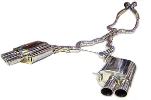 KREISSIEG EXHAUST MANIFOLD BACK F1 SOUND VALVETRONIC EXHAUST SYSTEM STAINLESS STEEL FLOATING CURL TAIL SANDBLASTED KSG LOGO MARK FOR BMW F13 COUPE M6 BMF12-01-STAINLESS-F13