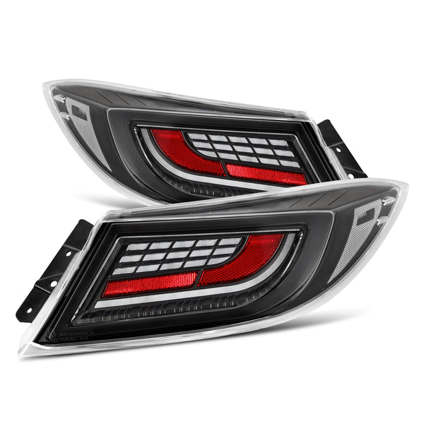ALPHA REX SERIES LED TAIL LIGHTS ALPHA BLACK FOR TOYOTA GR86 SUBARU BRZ BTL-T821-SA-YB-B