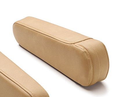 BRIDE STEPPED ARMREST BEIGE LEATHER LEFT-HAND P64MRR