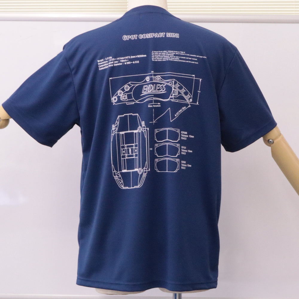 ENDLESS CHIBI 6 DRY T-SHIRT L FOR  GTSED-C6L