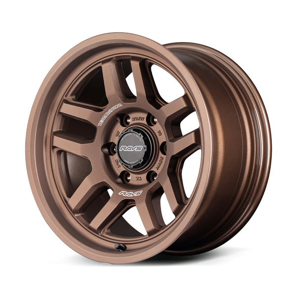 RAYS TEAM DAYTONA D325 17X8J +20 5X127 DARK BRONZE (JPJ) FOR