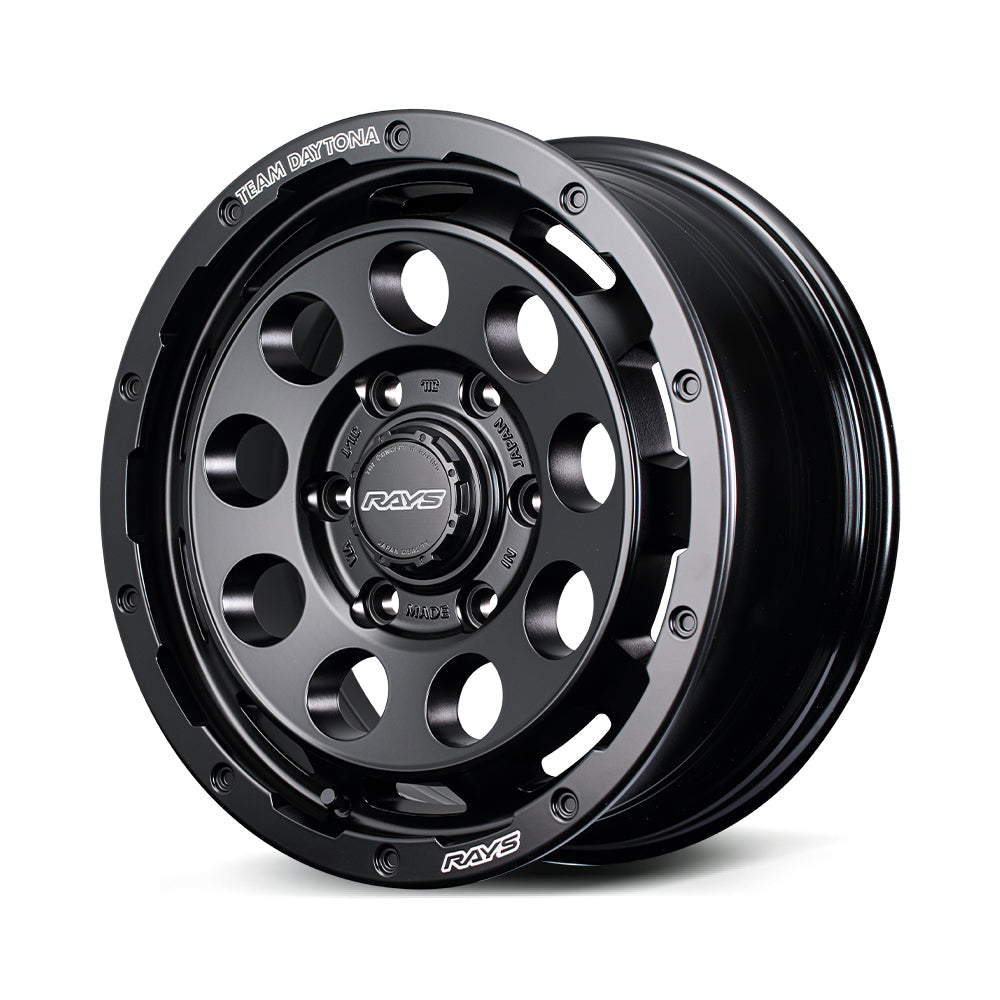 RAYS TEAM DAYTONA D9 18X8.5J +52 6X139.7 SEMI-GLOSS BLACK (BOJ) FOR  38258855214BOJ