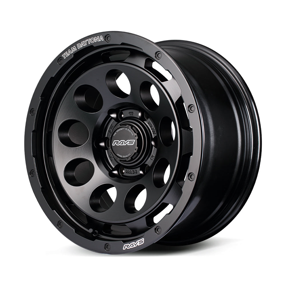 RAYS TEAM DAYTONA D9 17X8.5J +10 6X139.7 SEMI-GLOSS BLACK (BOJ) FOR  38257851014BOJ