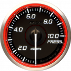 DEFI RACER GAUGE N2 PLUS PRESSURE 0~1000kPa 60MM RED DF19602 - Black Hawk Japan