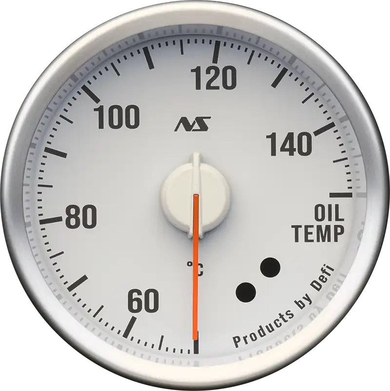 DEFI DEFI-LINK METER ADVANCERS RS II WHITE 80S GREEN OIL TEMPERATURE (50°C to 150°C) GAUGE Φ60 DF21603