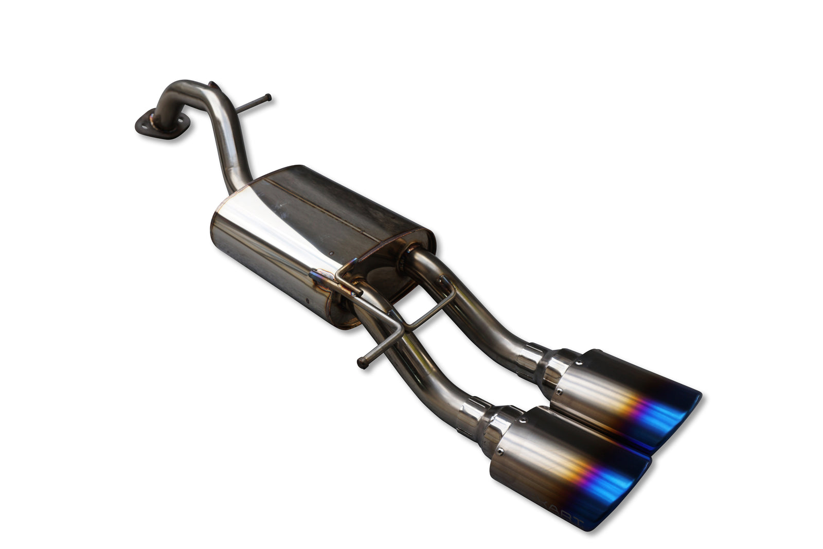 EXART ONE MUFFLER TITANIUM OVAL TAIL (110MM X 70MM) EXHAUST EXHAUST FOR NISSAN AURA NISMO 6AA-FE13 HR12DE EA02-NS102-T