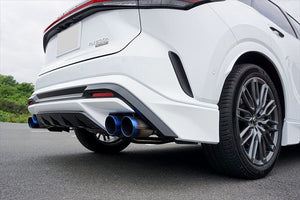 EXART ONE MUFFLER SPORTS SOUND CARBON FIBER ROUND Φ101 TAIL EXHAUST EXHAUST FOR LEXUS RX500H 5AA-TALH17 T24A-FTS EA02-LX111-RC-TRD-REAR-DIFFUSER