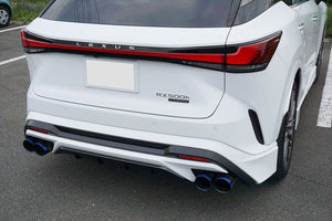 EXART ONE MUFFLER SPORTS SOUND CARBON FIBER ROUND Φ101 TAIL EXHAUST EXHAUST FOR LEXUS RX500H 5AA-TALH17 T24A-FTS EA02-LX111-RC-TRD-REAR-DIFFUSER
