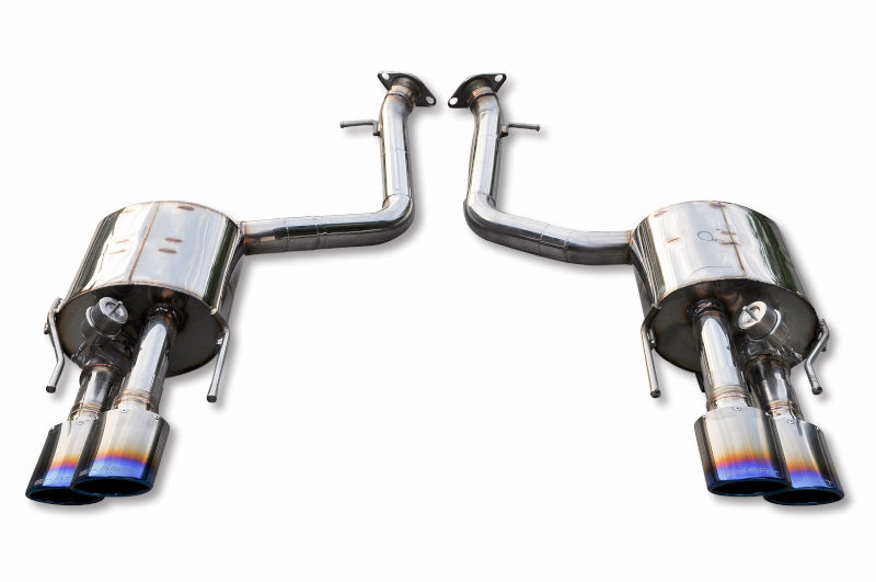EXART IVSC MUFFLER STAINLESS STEEL OVAL TAIL EXHAUST EXHAUST FOR LEXUS RC F DBA-USC10 2UR-GSE EA01-LX107-STAINLESS-STEEL-OVAL-TAIL