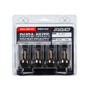 RAYS DURA-NUT 4PC L37 6H M12X1.5 BR BLUE 740200001236BR
