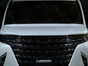 ADMIRATION DEPORTE HOOD SPOILER FRP UNPAINTED FOR TOYOTA ALPHARD 40 45 ADMIRATION-00019