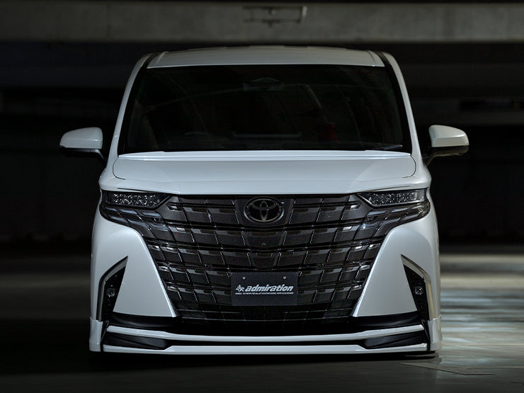 ADMIRATION DEPORTE FRONT HALF SPOILER PAINTED (TWO-TONE PAINT) FOR TOYOTA ALPHARD 40 ADMIRATION-00004